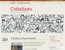 Tablet Screenshot of coitaliano.wordpress.com