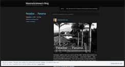 Desktop Screenshot of maxineandrews.wordpress.com