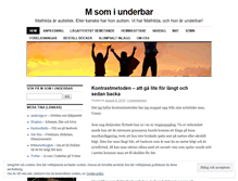 Tablet Screenshot of munderbar.wordpress.com