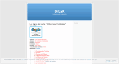 Desktop Screenshot of elbreak.wordpress.com