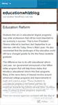 Mobile Screenshot of educationwhizblog.wordpress.com