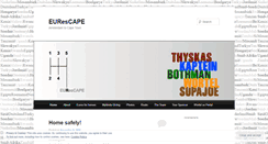 Desktop Screenshot of eurescape.wordpress.com
