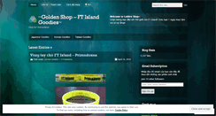 Desktop Screenshot of goldenftshop.wordpress.com