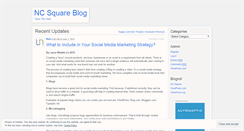 Desktop Screenshot of ncsquareweb.wordpress.com