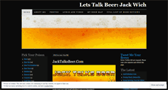 Desktop Screenshot of jackwich.wordpress.com