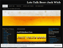 Tablet Screenshot of jackwich.wordpress.com