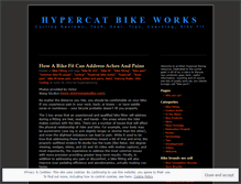 Tablet Screenshot of hypercatcycling.wordpress.com