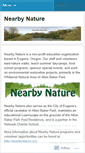 Mobile Screenshot of nearbynature.wordpress.com