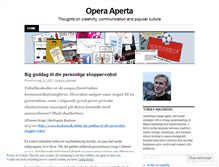 Tablet Screenshot of operaaperta.wordpress.com