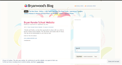 Desktop Screenshot of bryantwood.wordpress.com