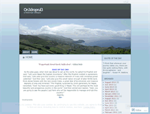 Tablet Screenshot of on3droprul3.wordpress.com