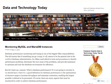 Tablet Screenshot of datatechnologytoday.wordpress.com