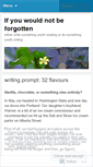 Mobile Screenshot of dosomethingworthwriting.wordpress.com