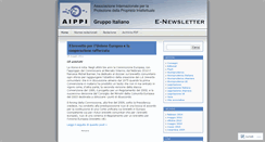 Desktop Screenshot of aippi.wordpress.com