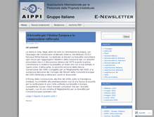 Tablet Screenshot of aippi.wordpress.com