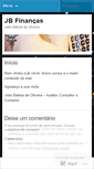 Mobile Screenshot of jbfinancas.wordpress.com
