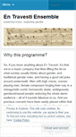 Mobile Screenshot of entravesti.wordpress.com
