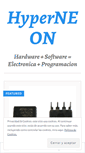 Mobile Screenshot of hyperneon.wordpress.com