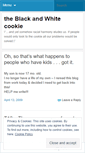 Mobile Screenshot of blackwhite.wordpress.com
