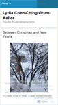Mobile Screenshot of lydiachenching.wordpress.com