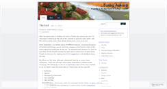 Desktop Screenshot of eatingankara.wordpress.com