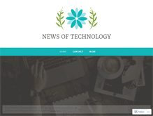 Tablet Screenshot of newsof.wordpress.com