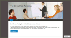 Desktop Screenshot of liberalartsadvantage.wordpress.com