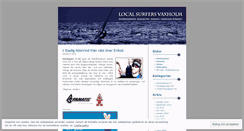 Desktop Screenshot of localsurfersvaxholm.wordpress.com