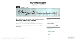 Desktop Screenshot of myhrhelper.wordpress.com