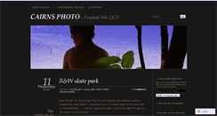 Desktop Screenshot of cairnsdailyphoto.wordpress.com