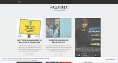 Desktop Screenshot of hallyusea.wordpress.com