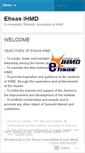 Mobile Screenshot of ehsasihmd.wordpress.com