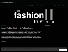 Tablet Screenshot of fashionsussex.wordpress.com