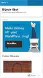Mobile Screenshot of bijouxstar.wordpress.com