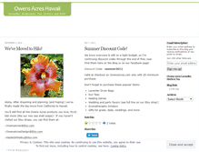 Tablet Screenshot of owensacres.wordpress.com