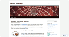 Desktop Screenshot of amberjewellery48.wordpress.com