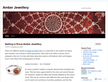 Tablet Screenshot of amberjewellery48.wordpress.com