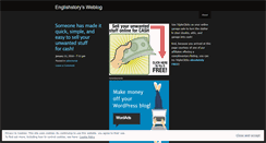 Desktop Screenshot of englishstory.wordpress.com