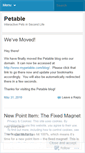 Mobile Screenshot of petable.wordpress.com