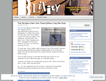 Tablet Screenshot of blixity.wordpress.com