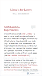 Mobile Screenshot of linuxforlovers.wordpress.com