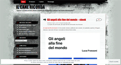 Desktop Screenshot of ilcanericorda.wordpress.com