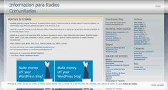 Desktop Screenshot of frecuenciasolidaria.wordpress.com