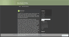 Desktop Screenshot of brianbeasley.wordpress.com