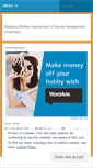 Mobile Screenshot of disastermapping.wordpress.com