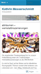 Mobile Screenshot of kmesserschmidt.wordpress.com