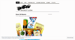 Desktop Screenshot of popbasket.wordpress.com