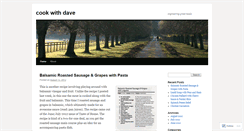 Desktop Screenshot of cookwithdave.wordpress.com