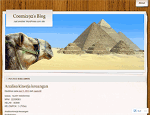Tablet Screenshot of coemix92.wordpress.com