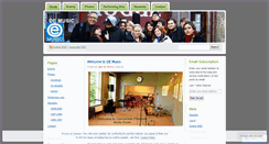 Desktop Screenshot of oemusic.wordpress.com